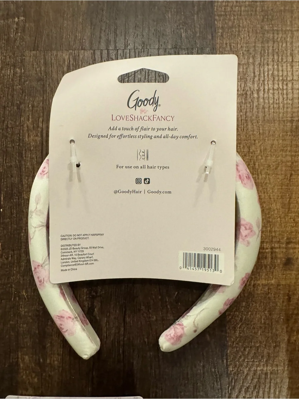 LoveShackFancy x target- Floral hair care set of three bundle